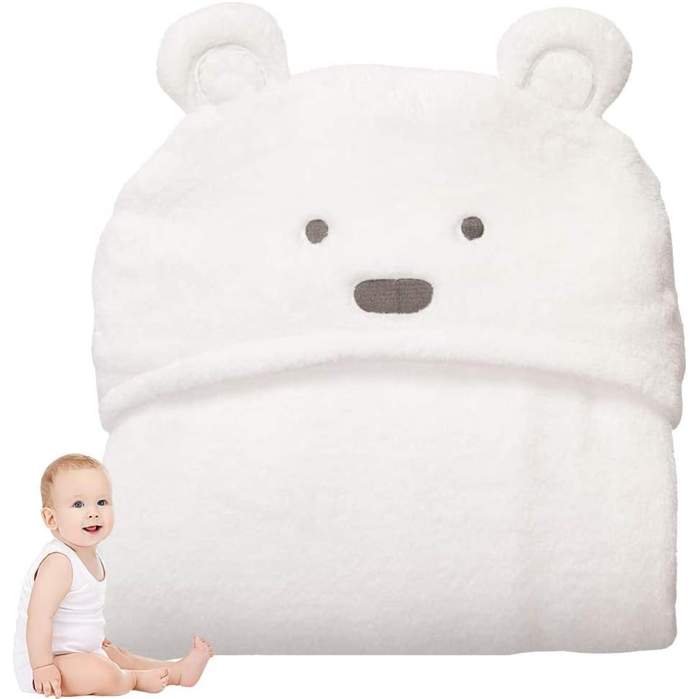 Baby Nursery Girl - Toalha de banho com capuz de