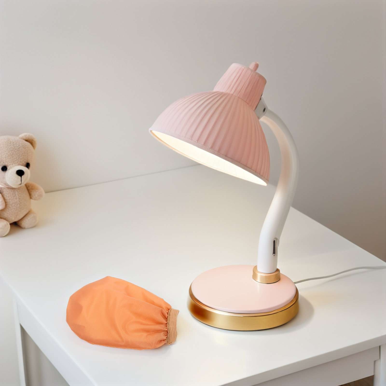 Baby Nursery Lampshade - 2 Peças de Abajures Amigáveis para