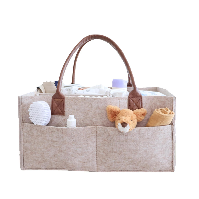 Baby Nursery Organizer - Cesto Organizador de Feltro para Berçário,