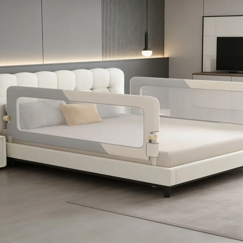 Bed Rail Toddler - Barreira de Segurança Lateral Dobrável Portátil