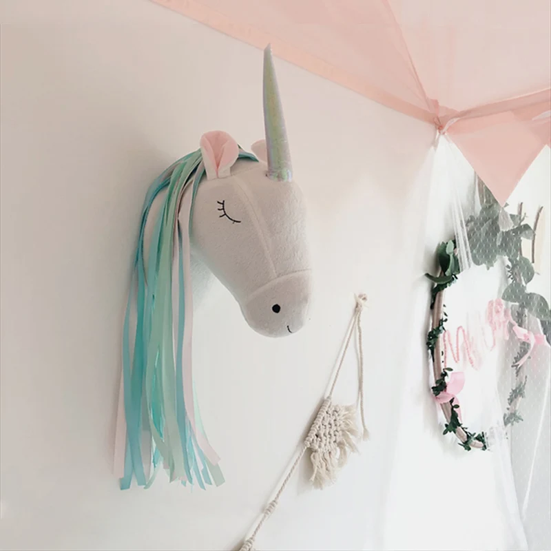 Baby Nursery Girl - Decoração de Parede com Cabeça de