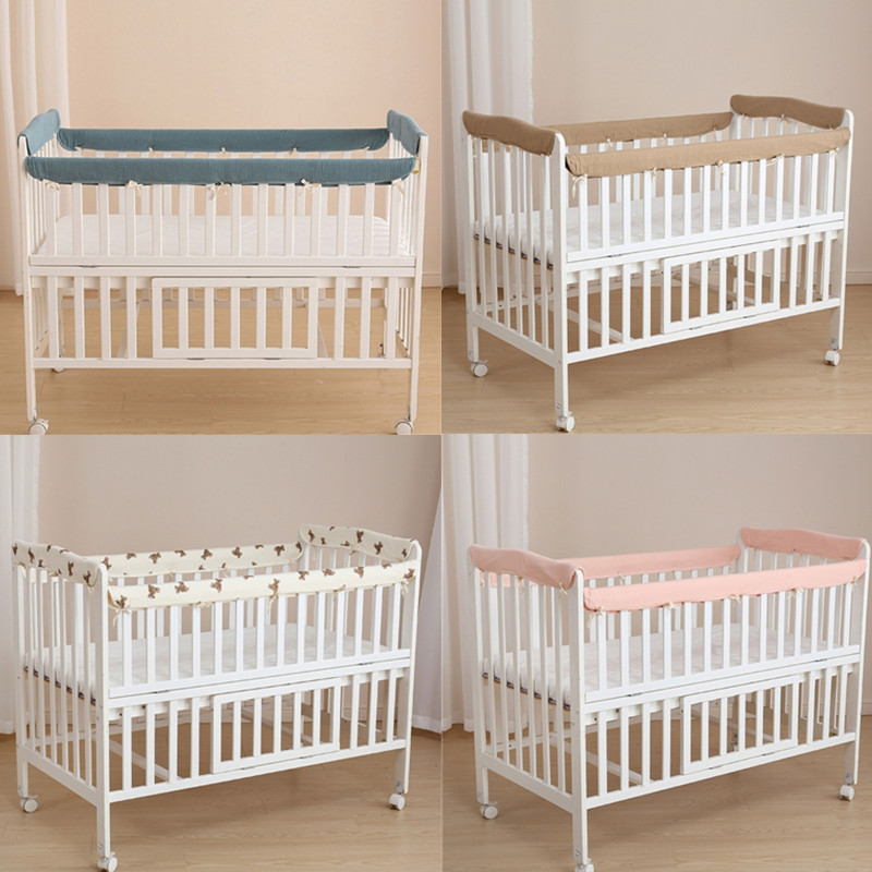 Bed Rail Toddler - Algodão bebê cama bumpers, tamanho padrão,