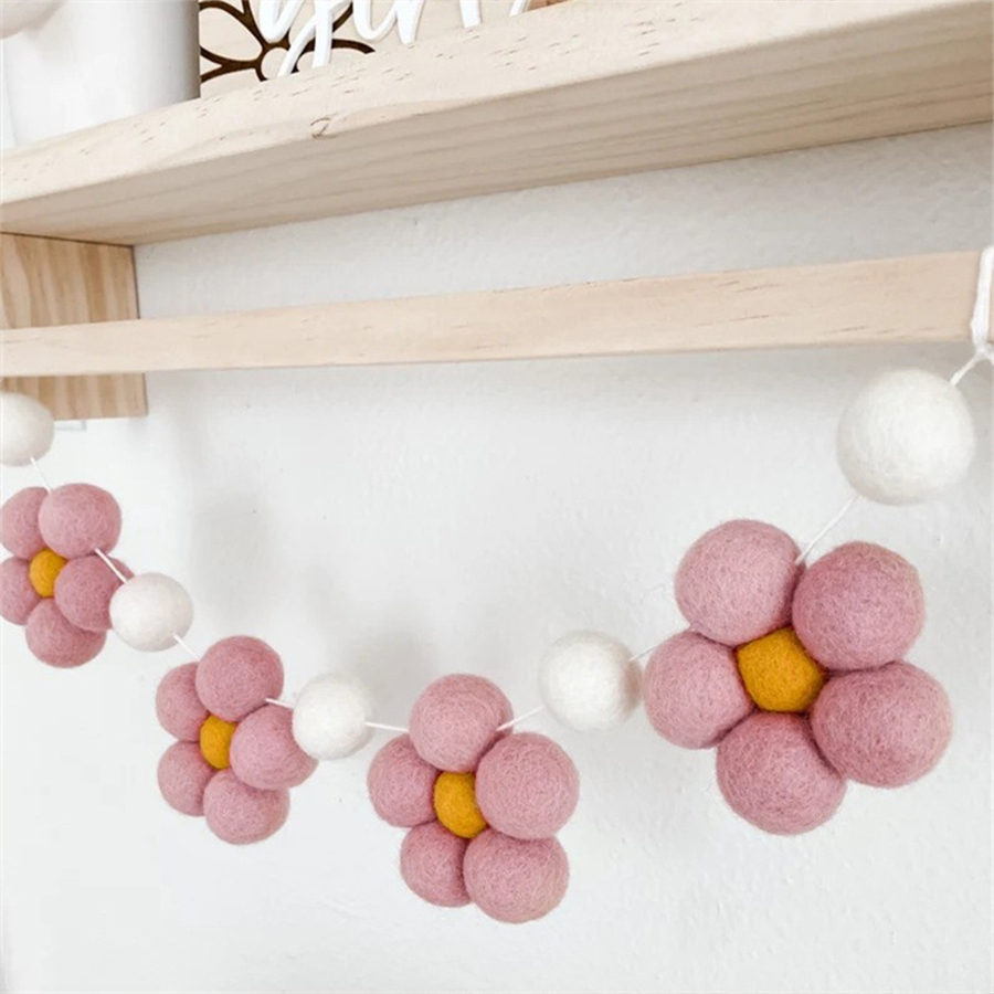Guirlanda de Margaridas de Fel - Baby Nursery Garland avaliação e preço