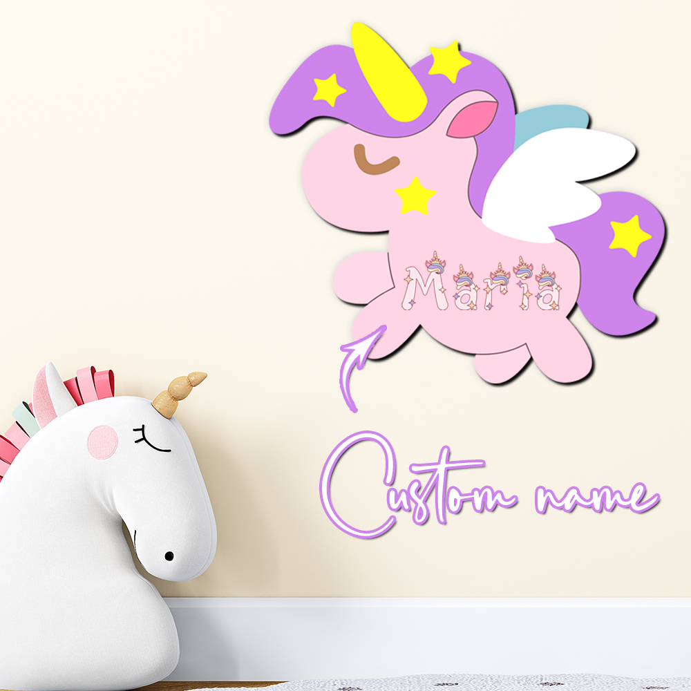Placa de Nome Personalizada em - Baby Nursery Girl avaliação e preço