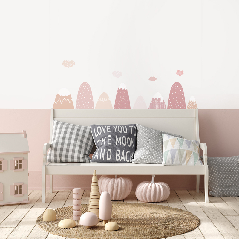 Nordic decoração da casa balão - Baby Nursery Fabric avaliação e preço