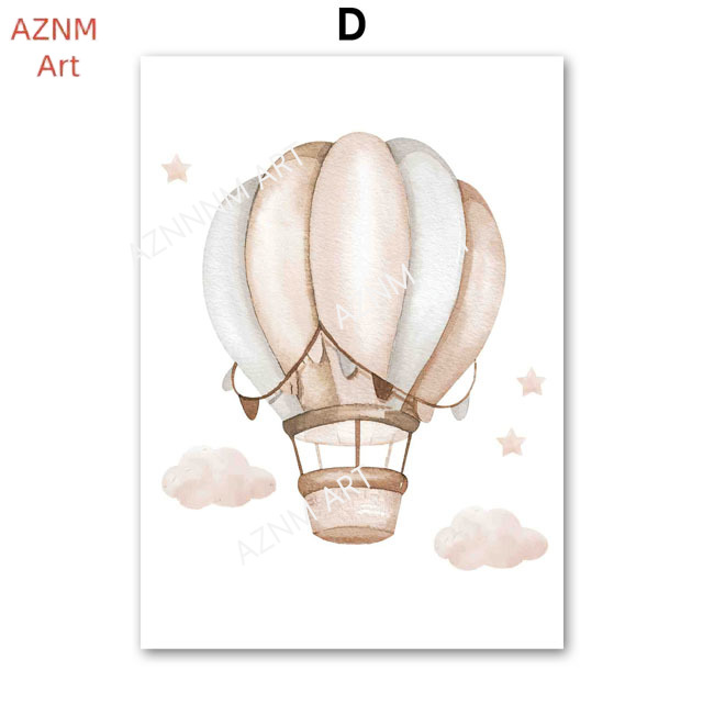 Pôsteres de elefante, balão, a - Baby Nursery Fabric avaliação e preço
