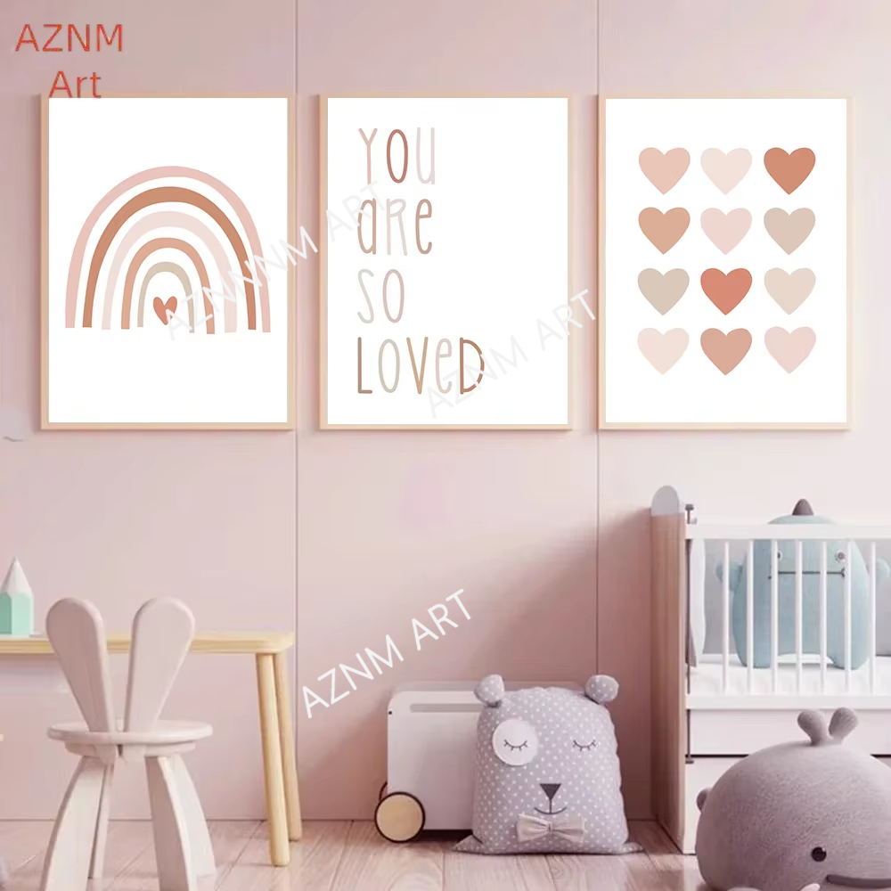 1/3 pçs, desenho animado coraç - Baby Nursery Girl avaliação e preço