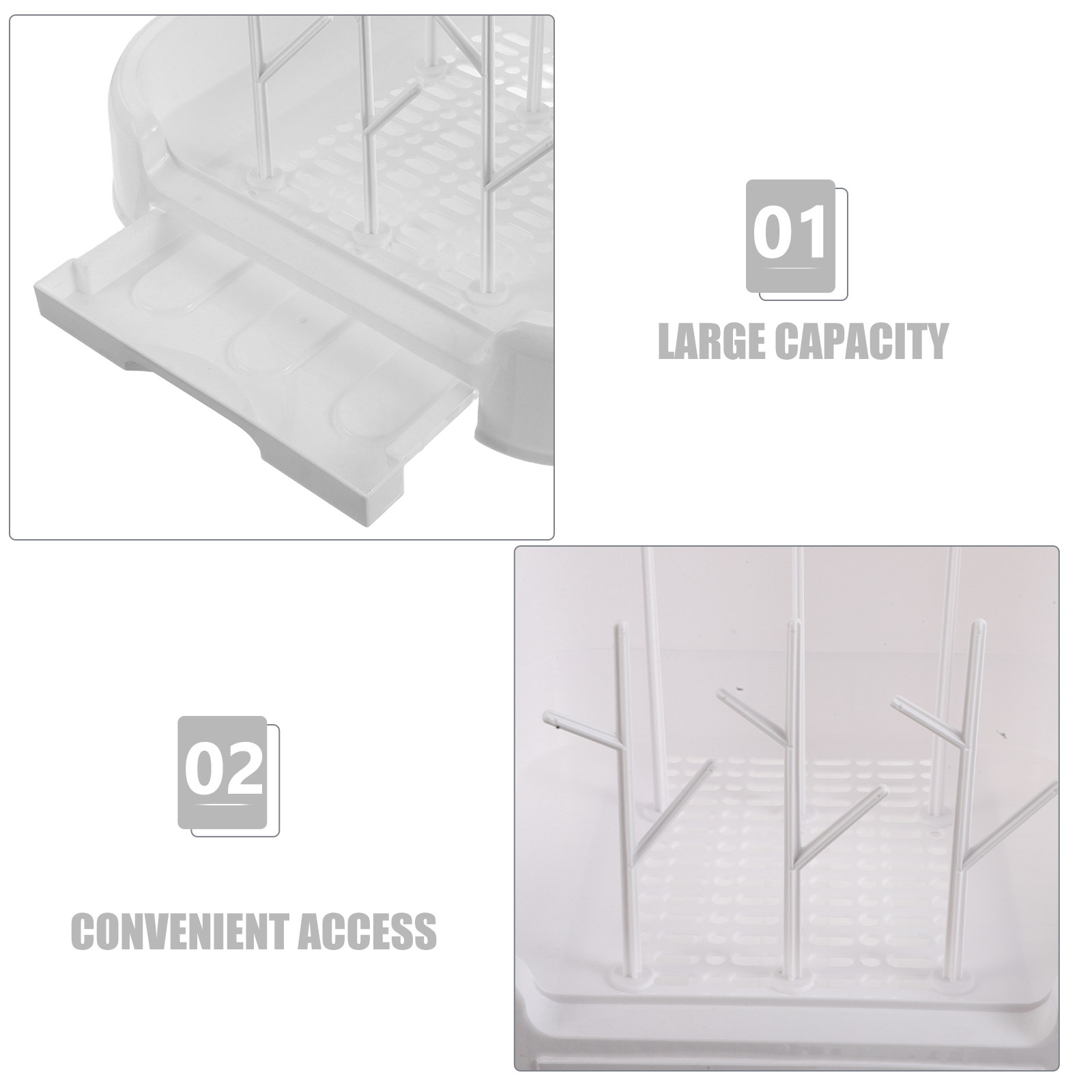 1 Conjunto de Suporte para Sec - Baby Nursery Organizer avaliação e preço