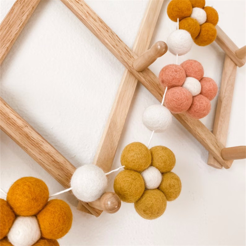 Guirlanda de Margaridas de Fel - Baby Nursery Garland avaliação e preço