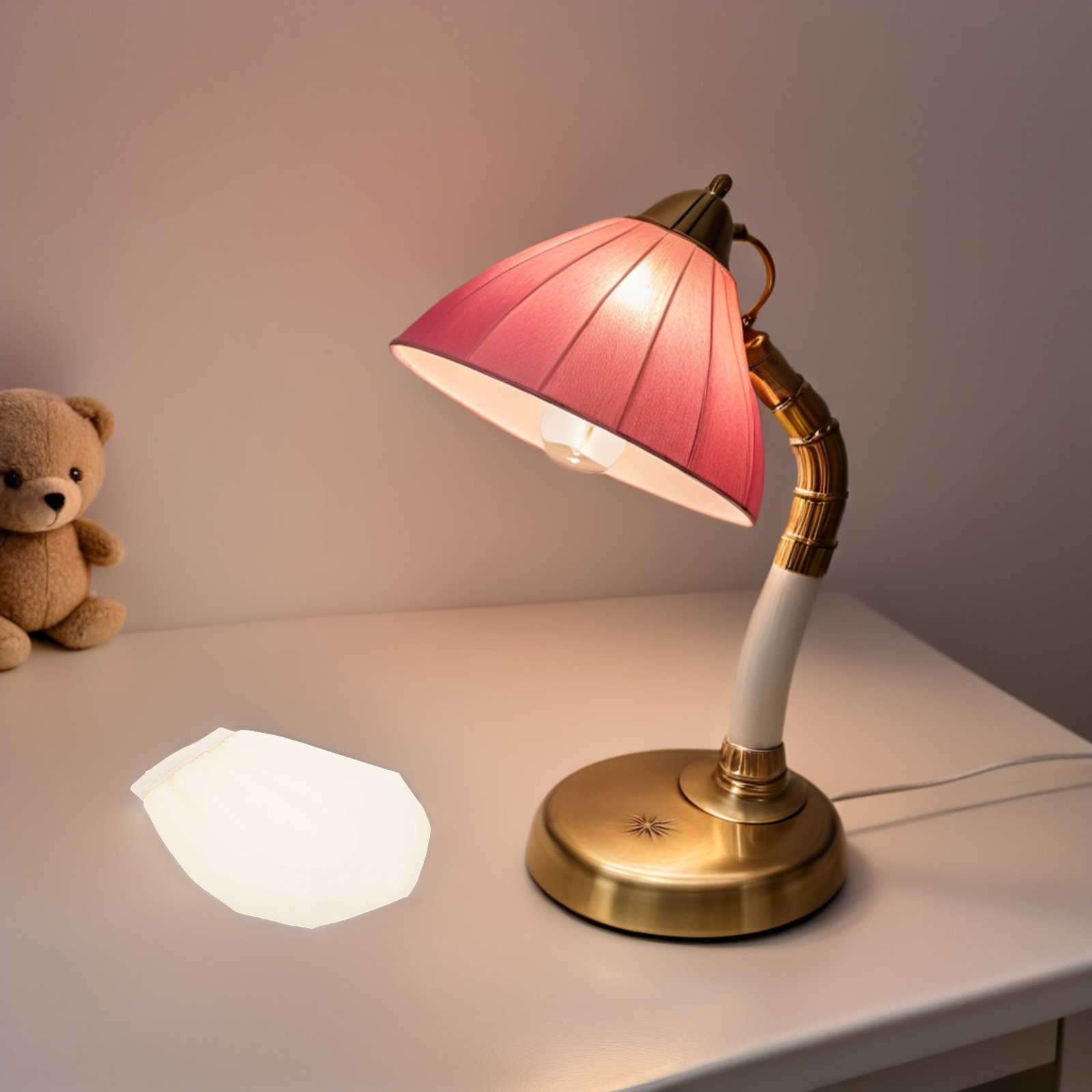 2 Peças de Abajures para Lâmpa - Baby Nursery Lampshade avaliação e preço