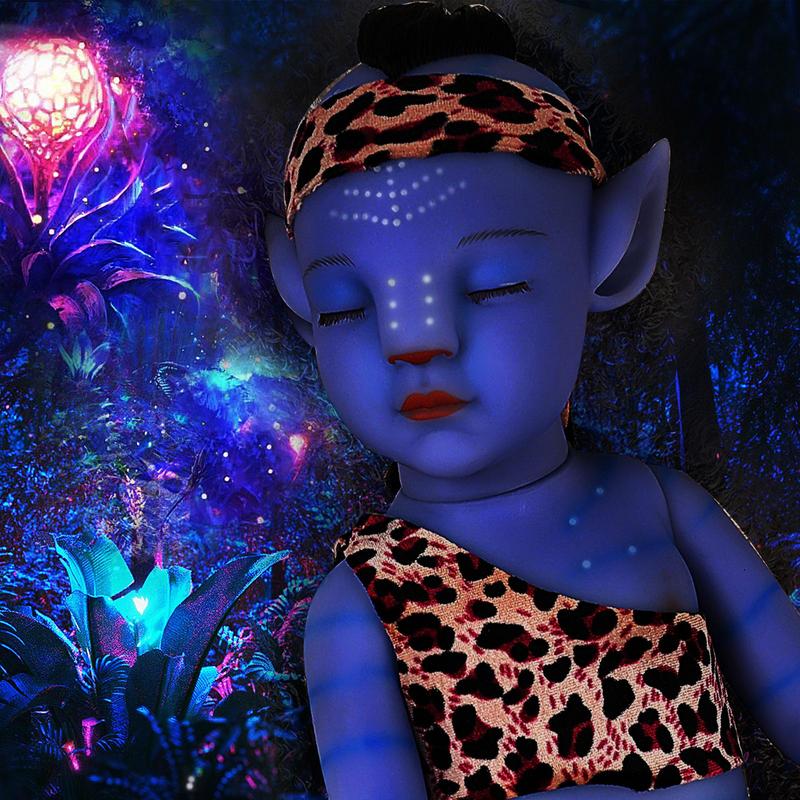 Novo luminoso avatar reborn bo - Baby Nursery Girl avaliação e preço