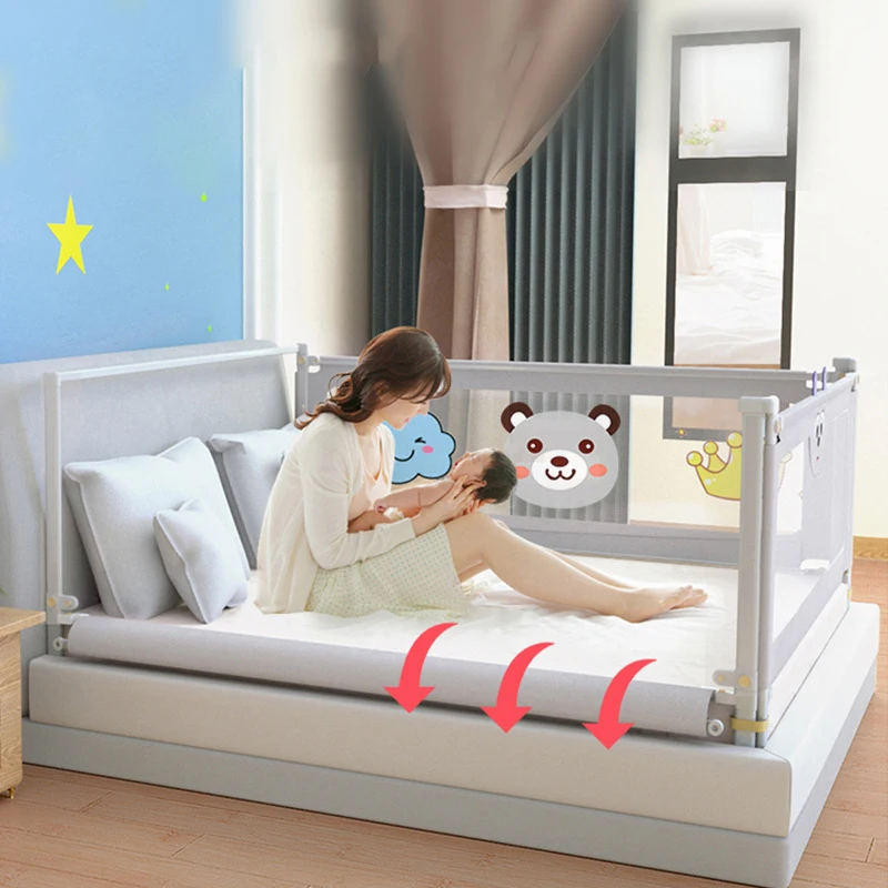 Trilhos de conexão de cama aju - Bed Rail Toddler avaliação e preço