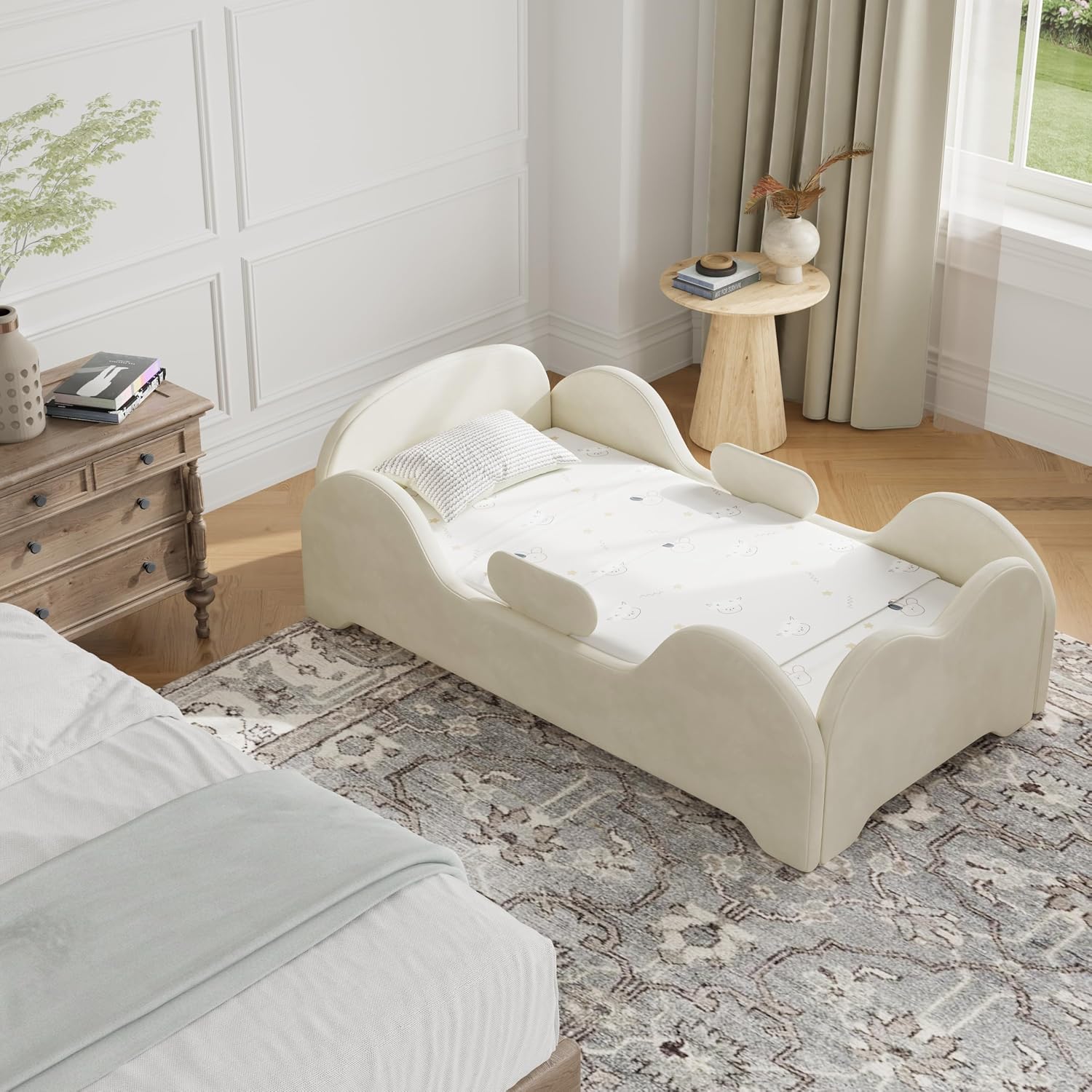 Cama de Chão para Crianças com - Bed Rail Toddler avaliação e preço