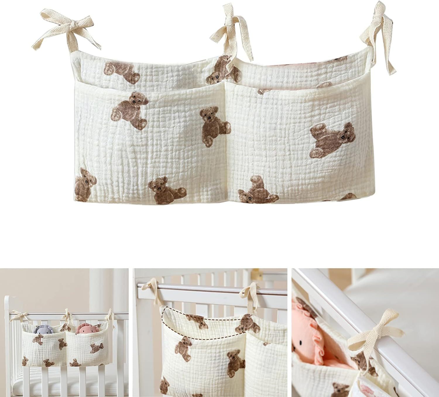 Organizador de berço de bebê,  - Baby Nursery Organizer avaliação e preço