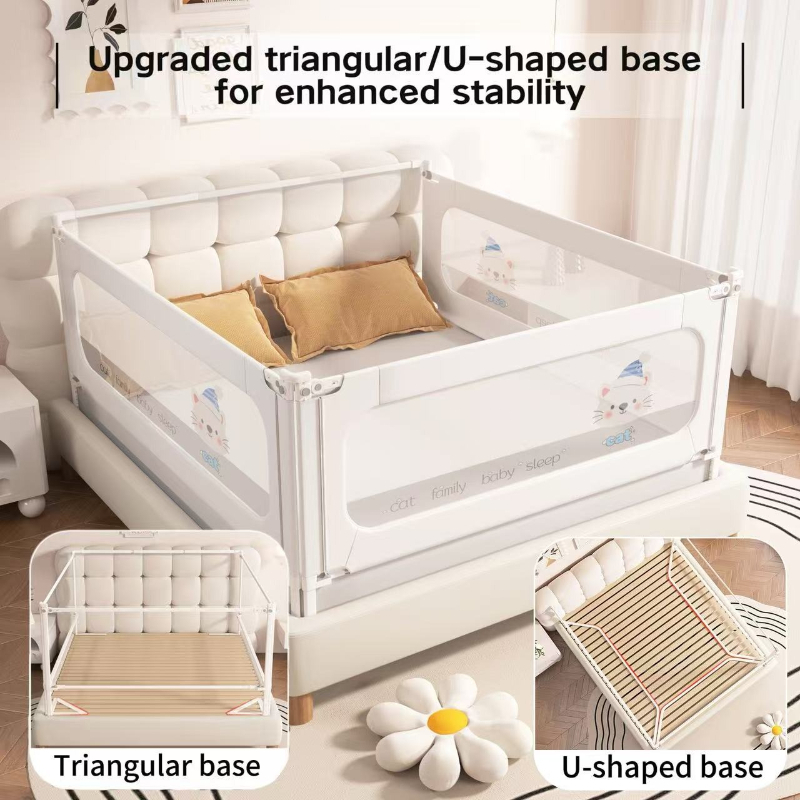 Conjunto de cerca de cama anti - Bed Rail Toddler avaliação e preço