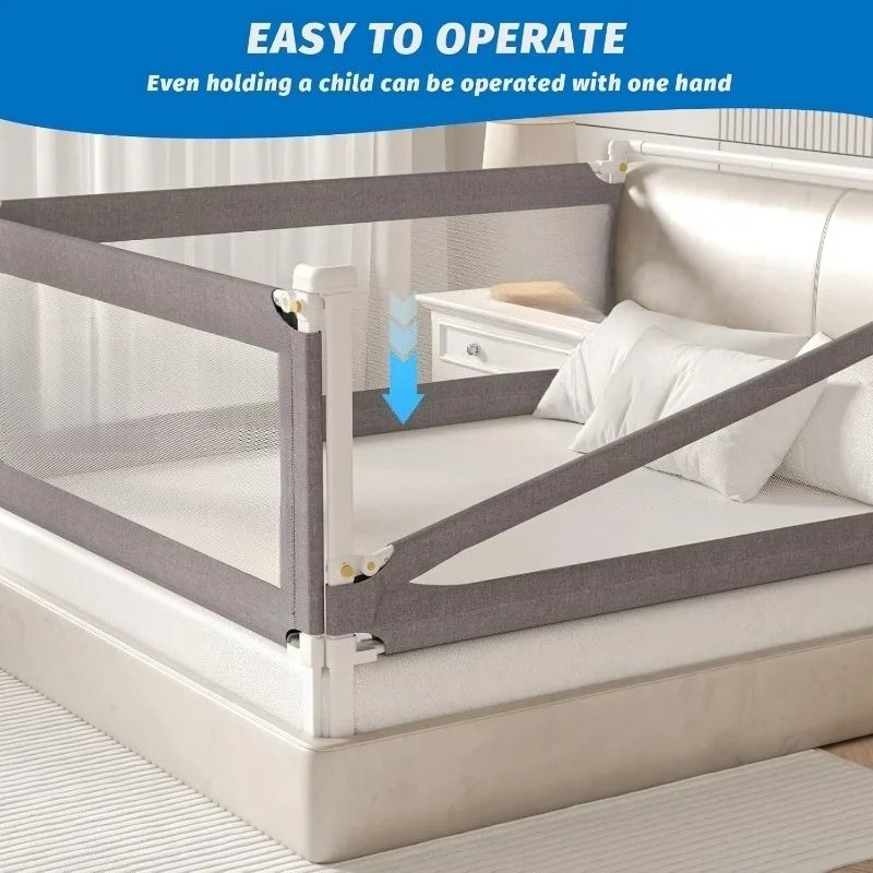 Guardrail de berço ajustável d - Bed Rail Toddler avaliação e preço