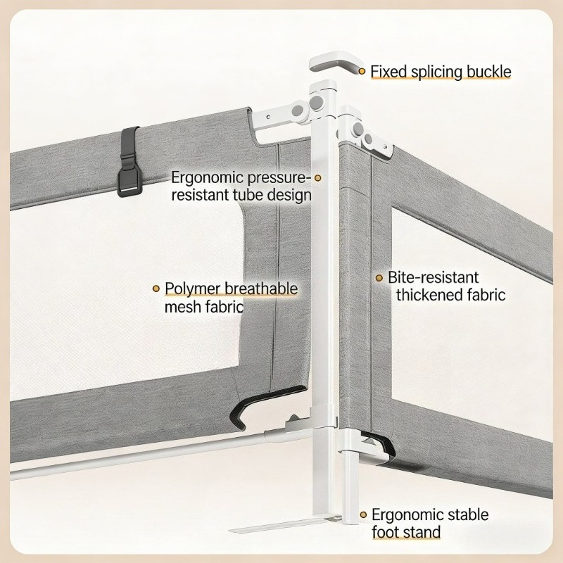 Guardrail de berço ajustável d - Bed Rail Toddler avaliação e preço