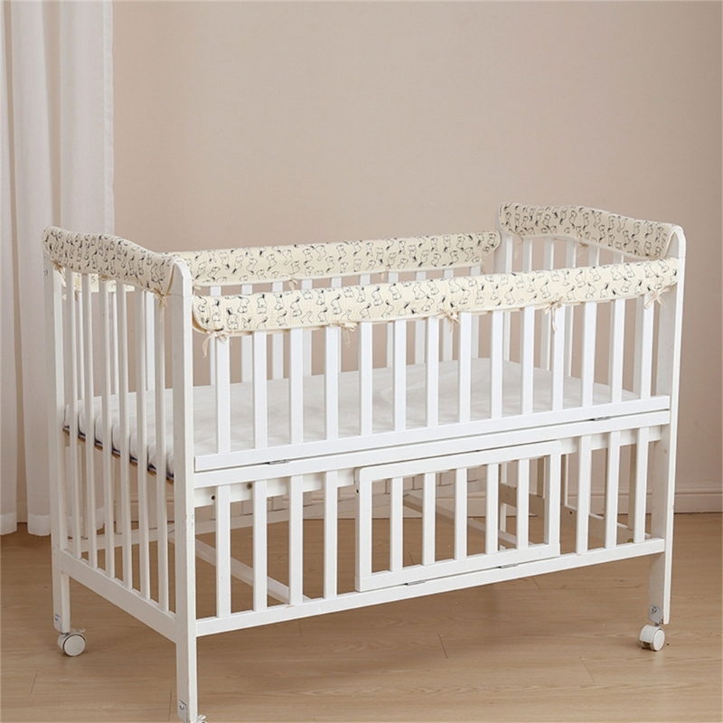 Algodão bebê cama bumpers, tam - Bed Rail Toddler avaliação e preço