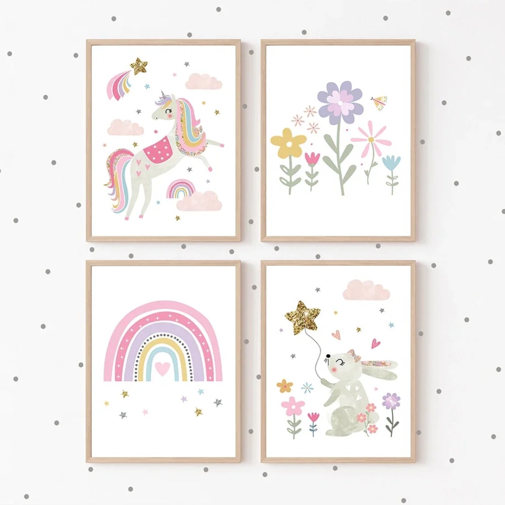 Arte de Parede para Quarto de  - Baby Nursery Girl avaliação e preço