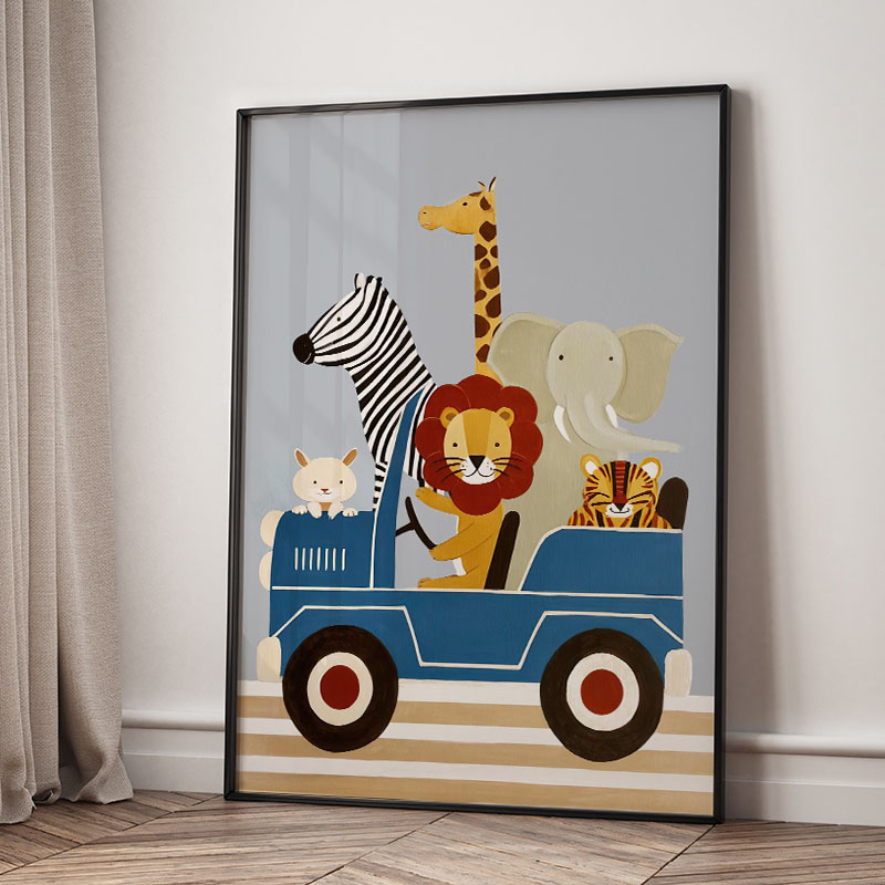 Pôsteres e Impressões de Anima - Baby Nursery Modern avaliação e preço