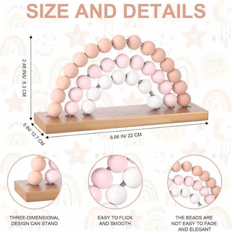 Arco-íris menina 3d decoração  - Baby Nursery Girl avaliação e preço