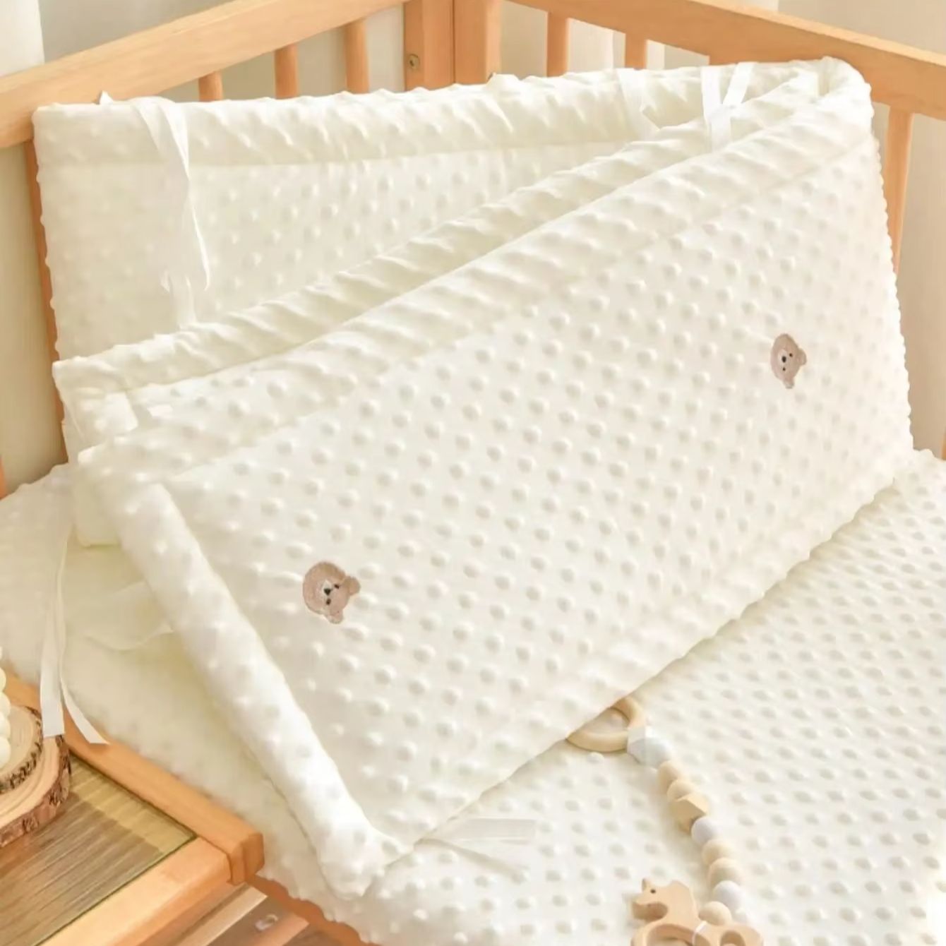 Protetor de Berço de Algodão e - Bed Rail Toddler avaliação e preço