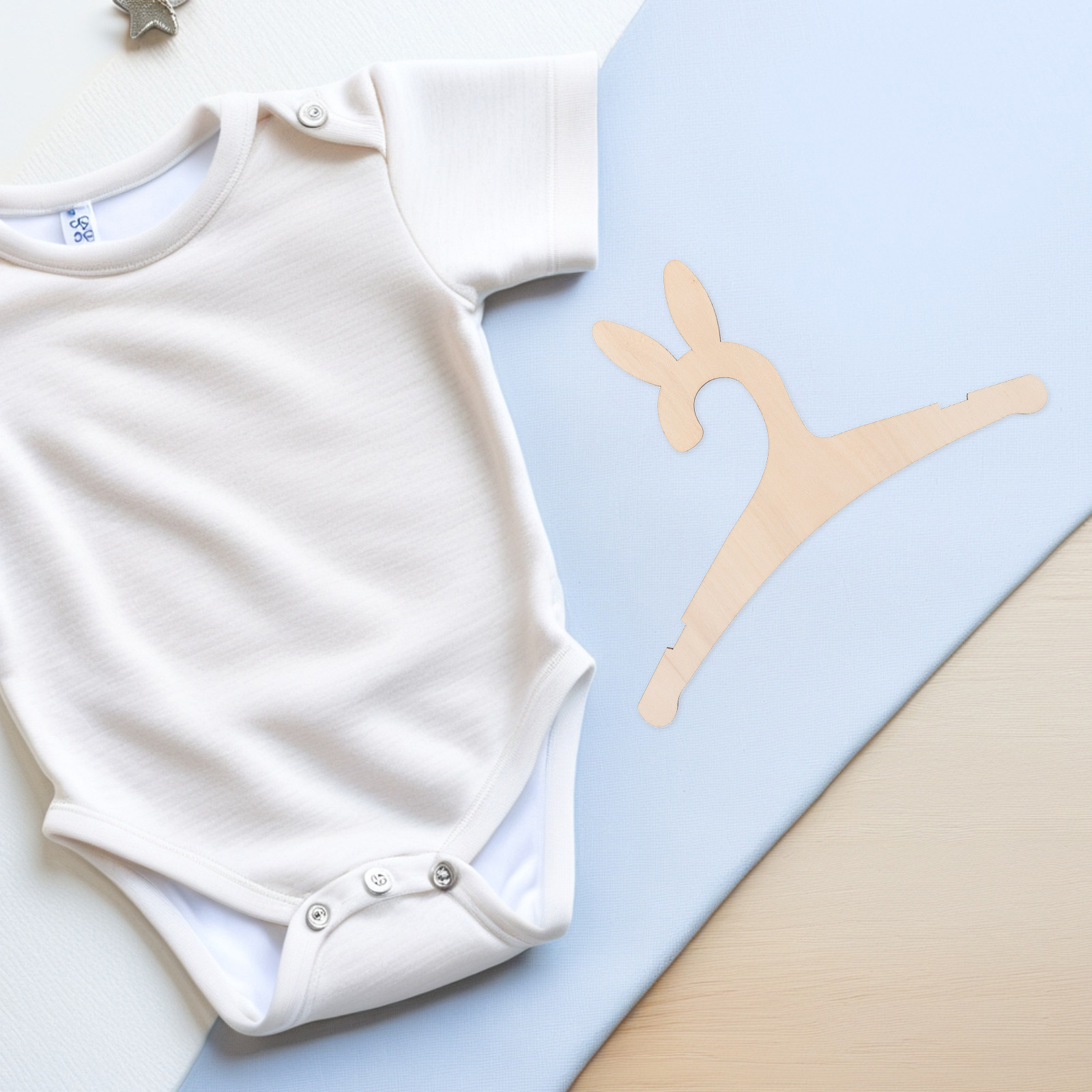 5 Peças Cabides de Madeira DIY - Baby Nursery Organizer avaliação e preço